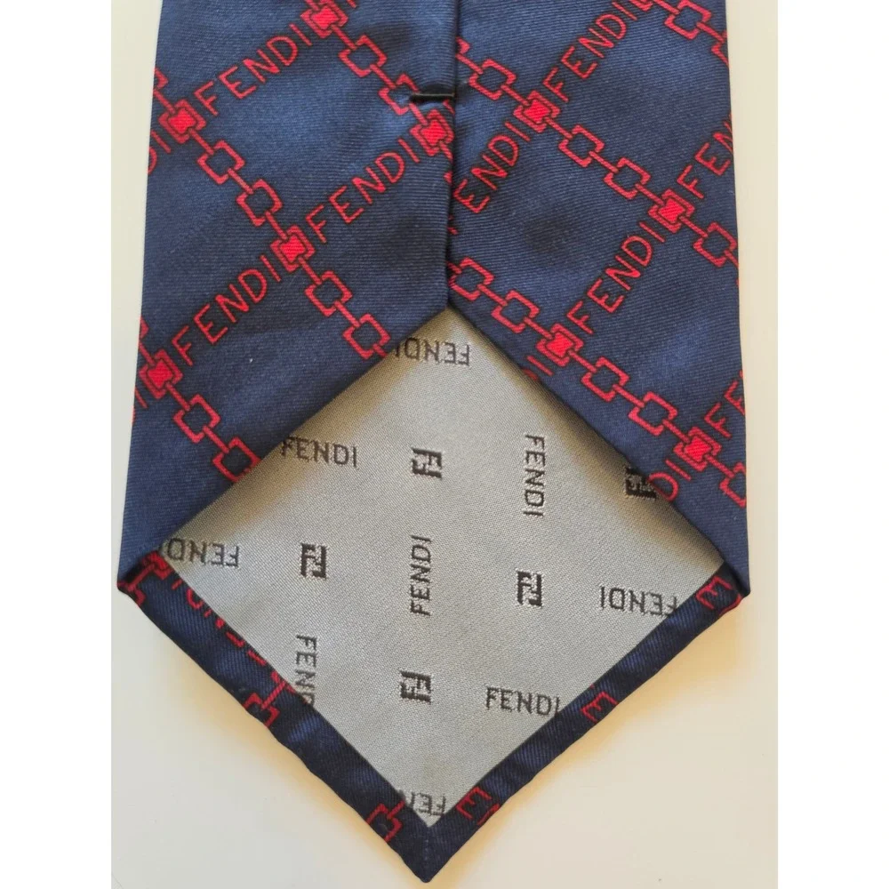 Fendi monogram silk